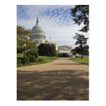 Carte postale de capitale des Etats-Unis