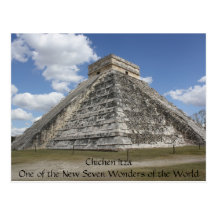 Carte postale de Chichen Itza Mexique