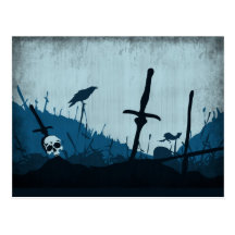 Carte postale de cimetière