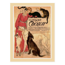 Carte postale de clinique de Cheron