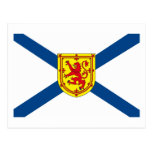 Carte postale de drapeau de la Nouvelle-Écosse