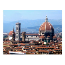 Carte postale de Duomo de Florence