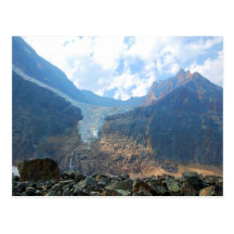 Carte postale de glacier d'ange