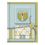 Carte postale de hibou