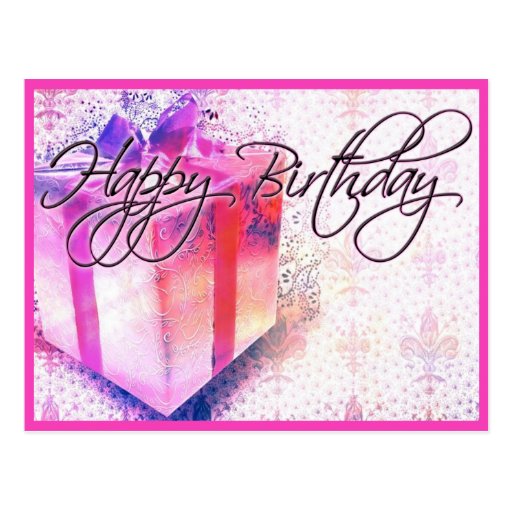 Carte postale de joyeux anniversaire