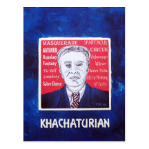 Carte postale de Khachaturian
