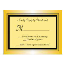 Carte postale de la partie RSVP de récompense d'os