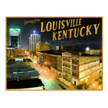 Carte postale de Louisville Kentucky