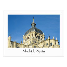 Carte postale de Madrid, Espagne