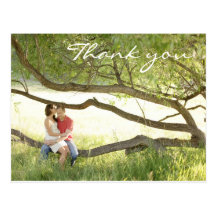 Carte postale de Merci de mariage