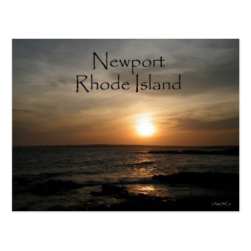 Carte postale de Newport Île de Rhode