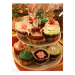 Carte postale de petit gâteau de Noël