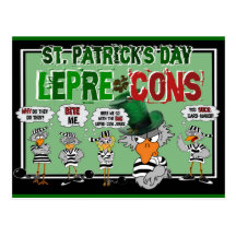 Carte postale de récidiviste du jour de St Patrick