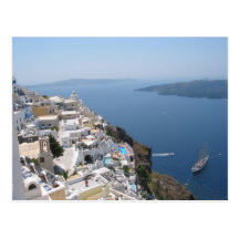Carte postale de Santorini Grèce