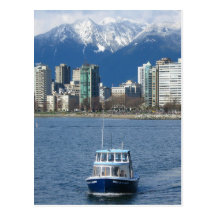 Carte postale de Vancouver en avril