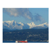 Carte postale de vue de Vancouver