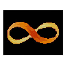 Carte postale d'infini