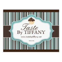 Carte postale faite sur commande de boulangerie