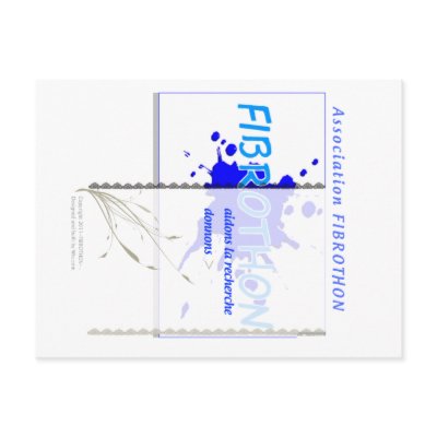 carte postale fibrothon by FIBROTHON