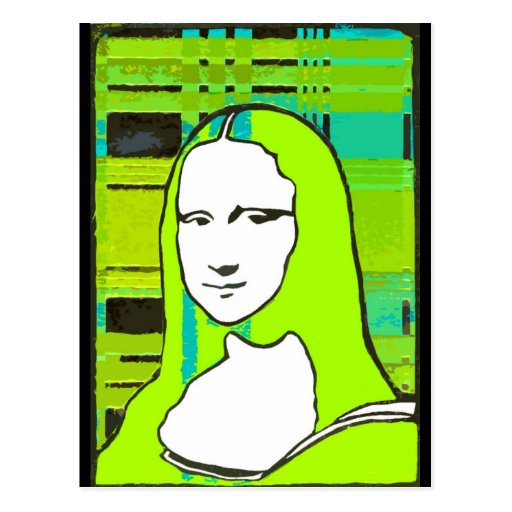 Carte postale incognito de Mona