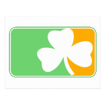 Carte postale irlandaise de base-ball