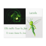Carte postale Luciole jour et Nuit postcards