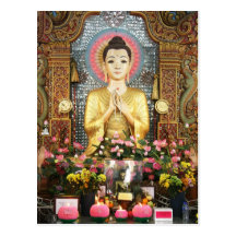 Carte postale mignonne de Bouddha