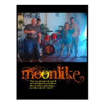 CARTE POSTALE MOONLIKE