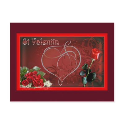 Carte postale st valentin amour by patdid