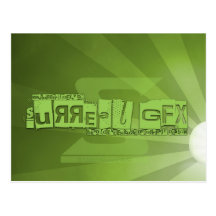 Carte postale surréaliste de GFX