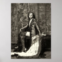 Carte postale tôt de Français des années 1900 Affiches