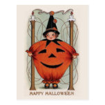 Carte postale vintage de Halloween