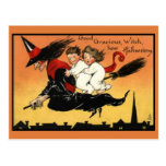 Carte postale vintage de Halloween