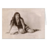 Carte postale vintage de maillots de bain - 178021