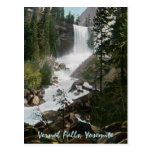 Carte postale vintage de Yosemite d'automnes verna