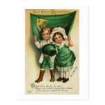 Carte postale vintage du jour de St Patrick