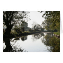 Carte pour notes de réflexions de canal de Llangol