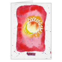Carte quotidienne d'éclipse