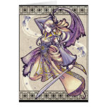 Carte siamoise de danse de lame