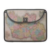 Carte vintage de l'Irlande (1835) housses macbook