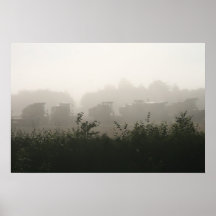 Cartel Havesters dans la brume Posters