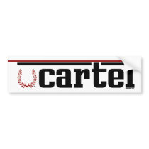 Cartel sticker bumper sticker