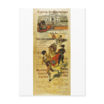 Cartel Toros Barcelona - Bullfighting Matador