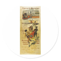 Cartel Toros Barcelona - Bullfighting Matador