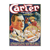 Carter The Great Vintage Magician Advertisement