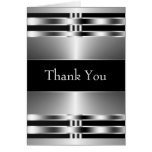 Cartes argentées noires de Merci