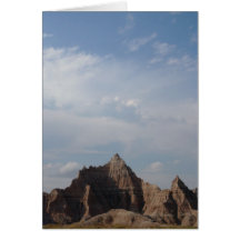 Cartes de bad-lands et de ciel
