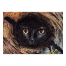 Cartes de collection d'art de cachette (chat) ACEO Carte De Visite