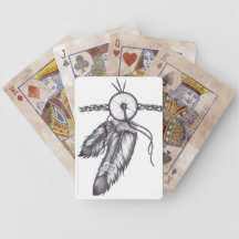 Cartes de jeu affligées