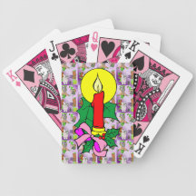Cartes de jeu de bougie cartes à jouer